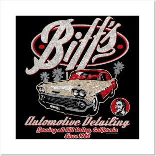 Biff's Automotive Detailing Classic Car Worn Posters and Art